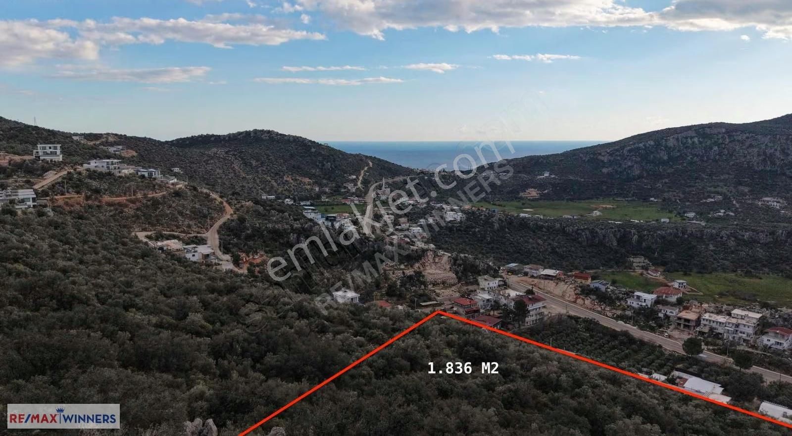 Kalkan'da Deniz Manzaralı Müstakıl Tapulu 1.836 M2 - Görsel 12