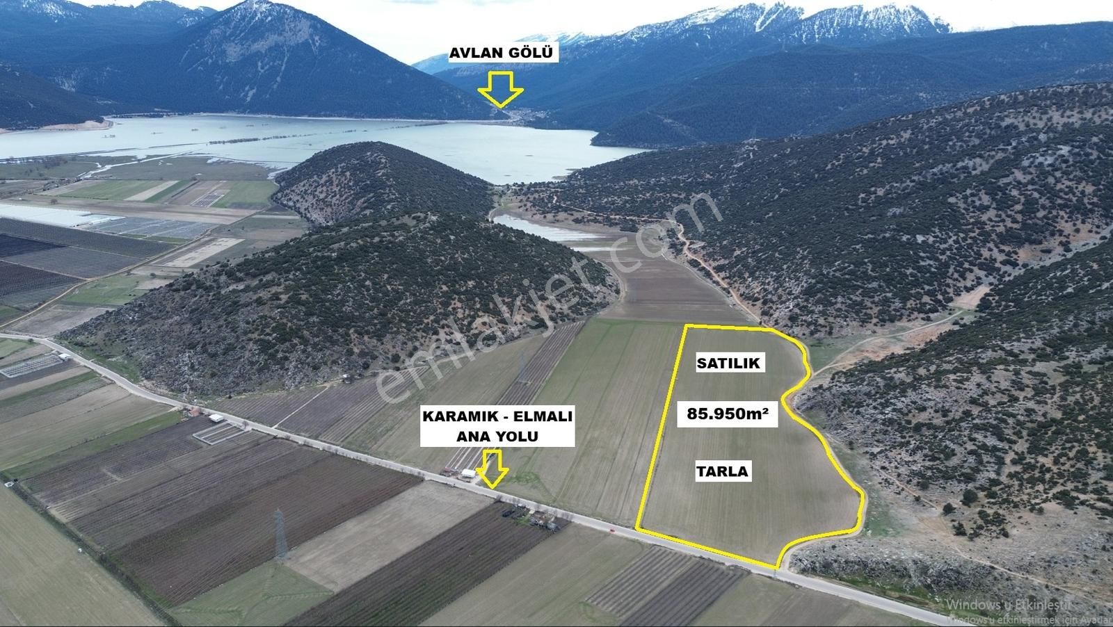 Vip Gayrimenkul'den Karamık Mah. Ana Yol Cepheli 85.950m² Tarla - Görsel 11