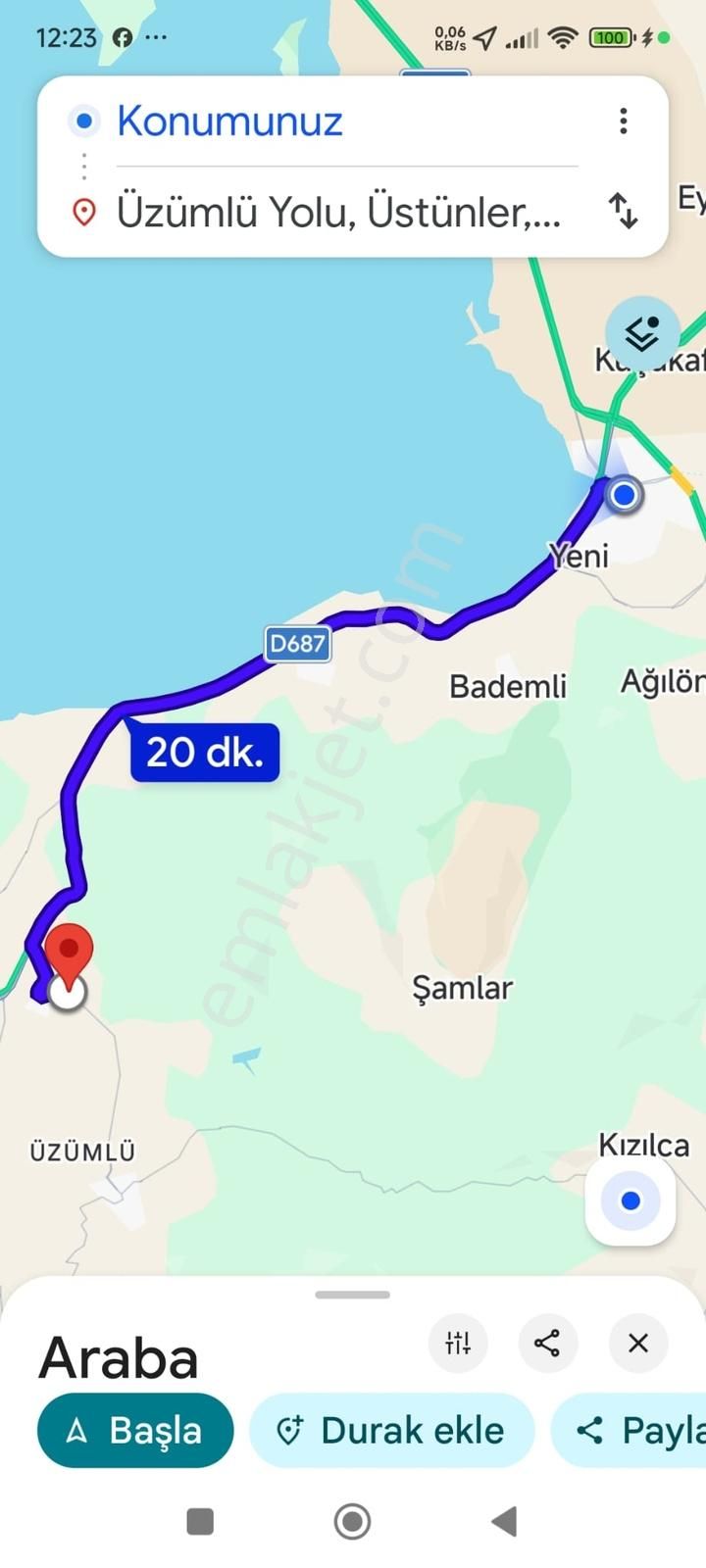 Beyşehir Üstünler Mahallesinde Yatırımlık Satılık Fırsat Tarla - Görsel 3