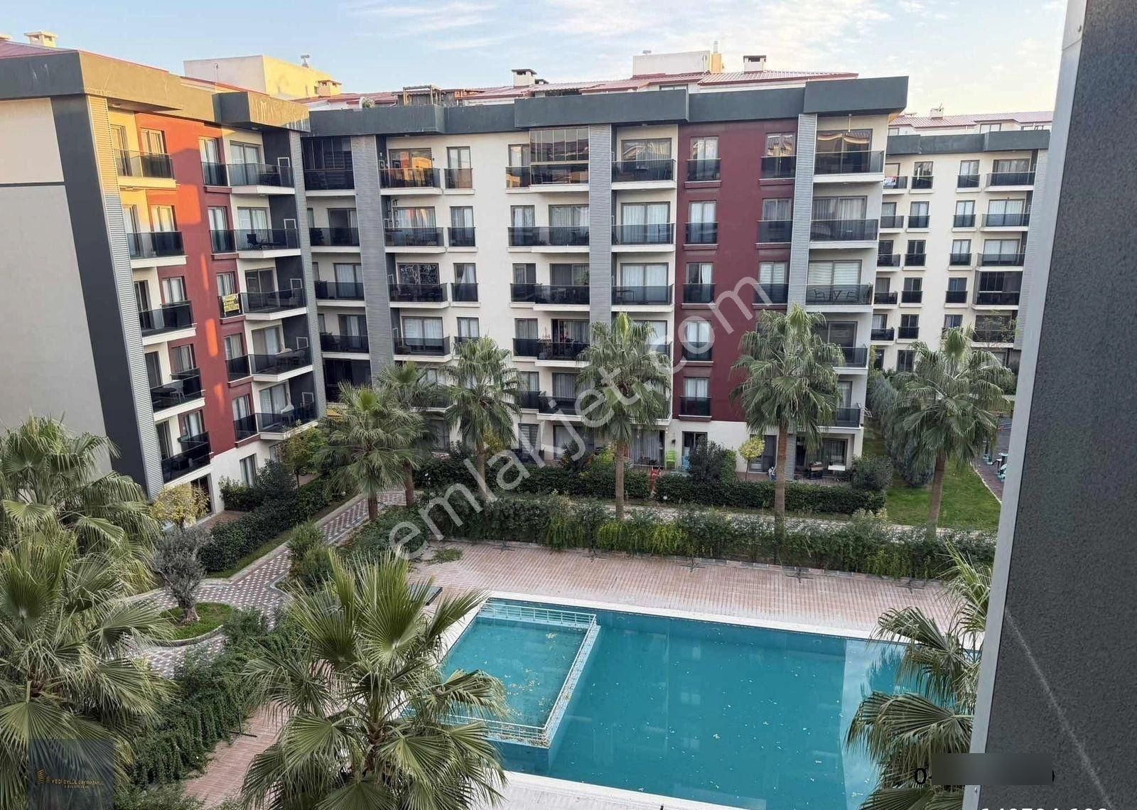 Esen 11'de 1+1 Eşyalı Ara Kat Havuz Cephe Kiralık Daire - Görsel 9