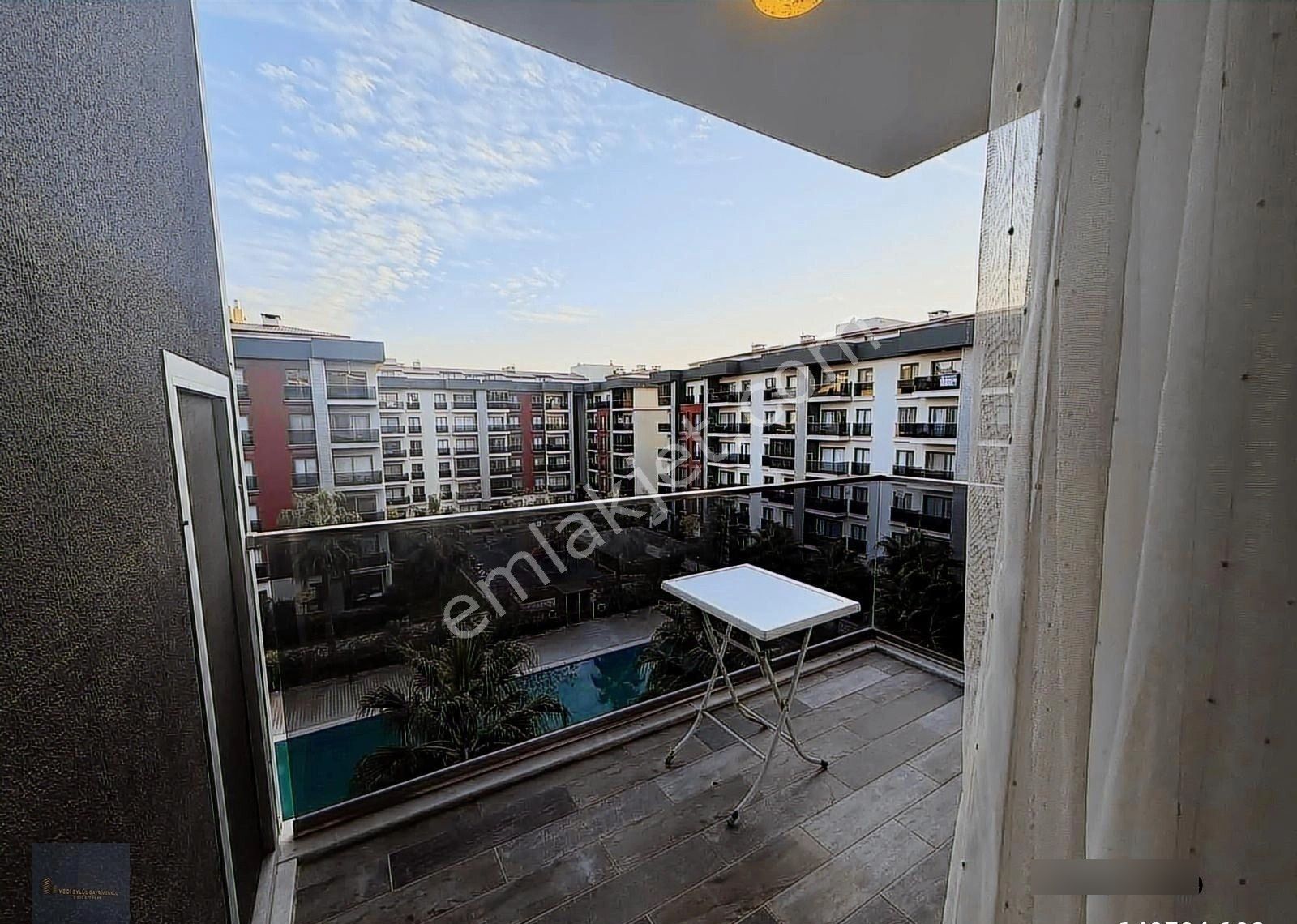 Esen 11'de 1+1 Eşyalı Ara Kat Havuz Cephe Kiralık Daire - Görsel 4