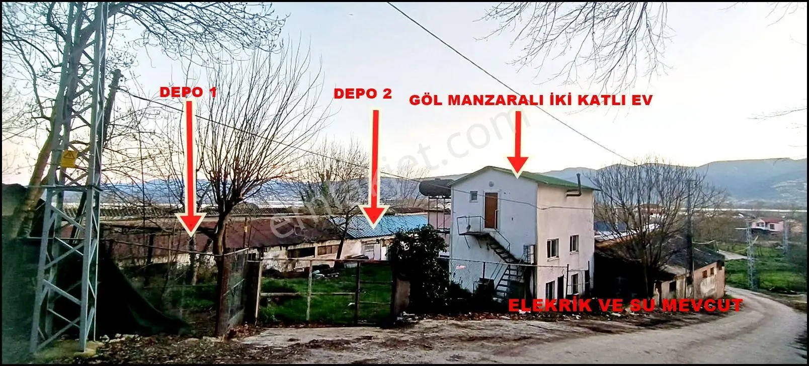 Kartepe Eşmede Göl Manzaralı 800 M2 Kapalı Alanlı Satılık Arazi - Görsel 3