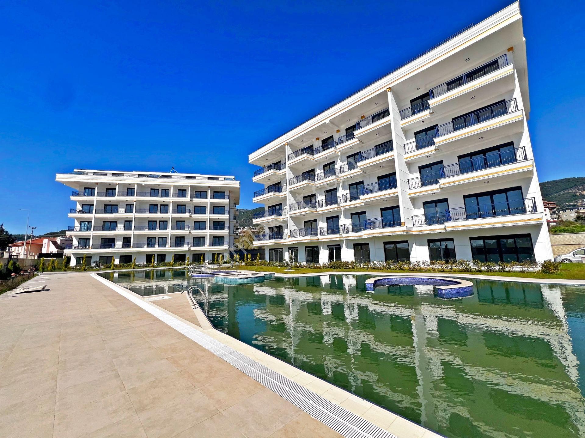 Alanya Obada Satılık 1+1 Site İçi Havuzlu Sıfır Lüks Daire - Görsel 28
