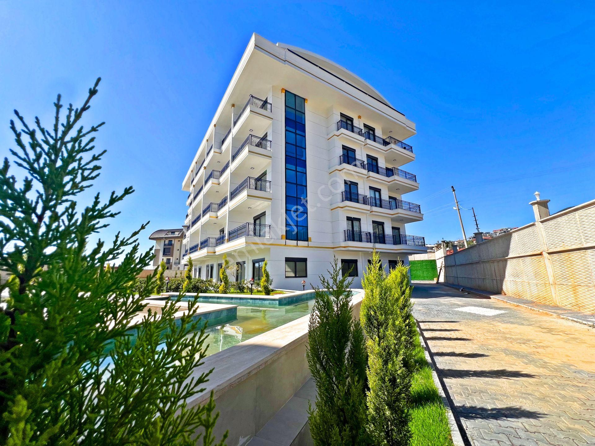 Alanya Obada Satılık 1+1 Site İçi Havuzlu Sıfır Lüks Daire - Görsel 34