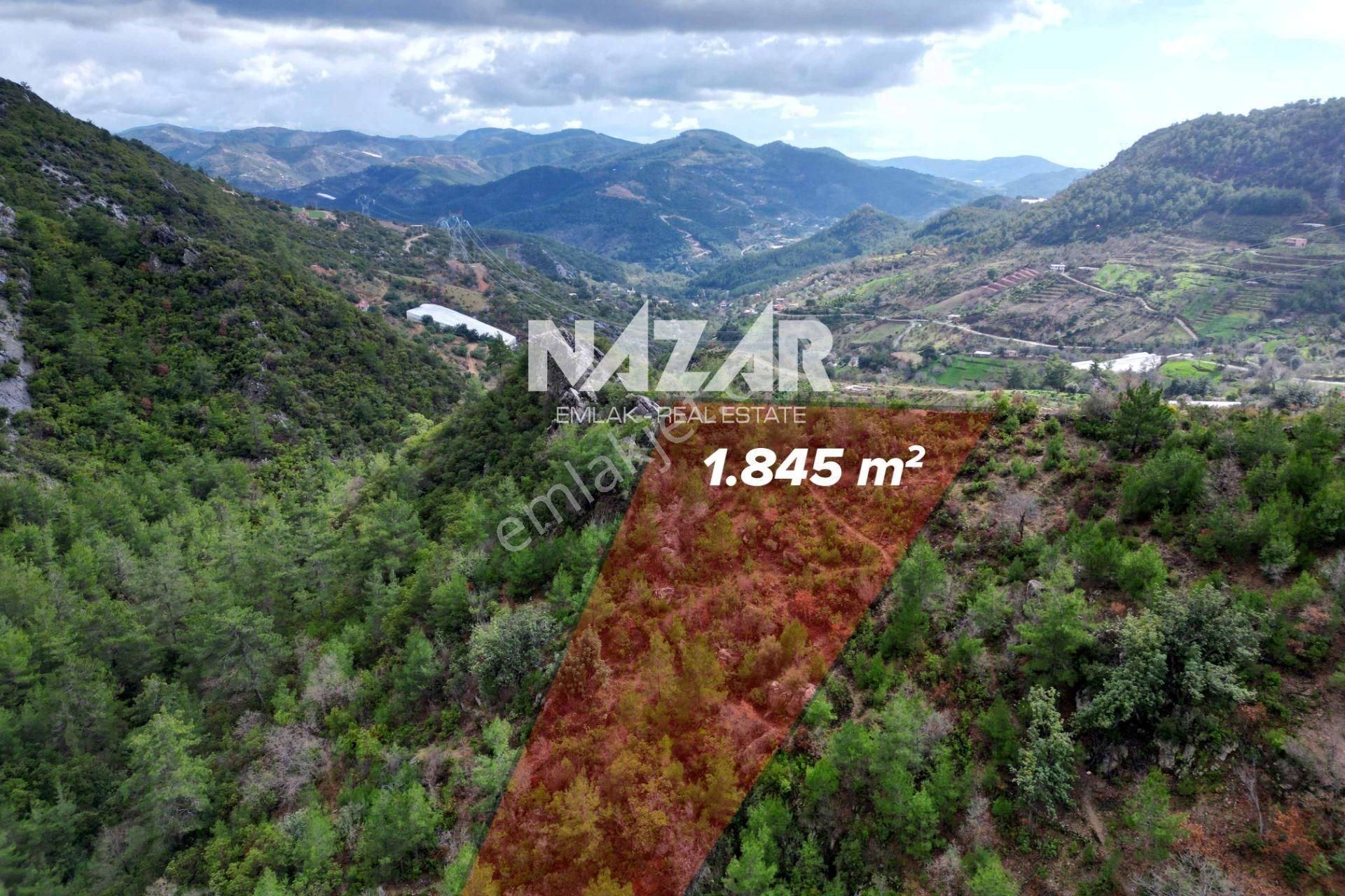 Alanya Kocaoğlanlı’da 1.845 M² Satılık Tarla - Görsel 3