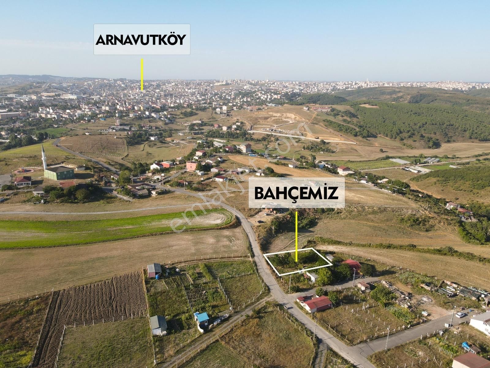 Arnavutköy Hacımaşlı Satılık Bahçe