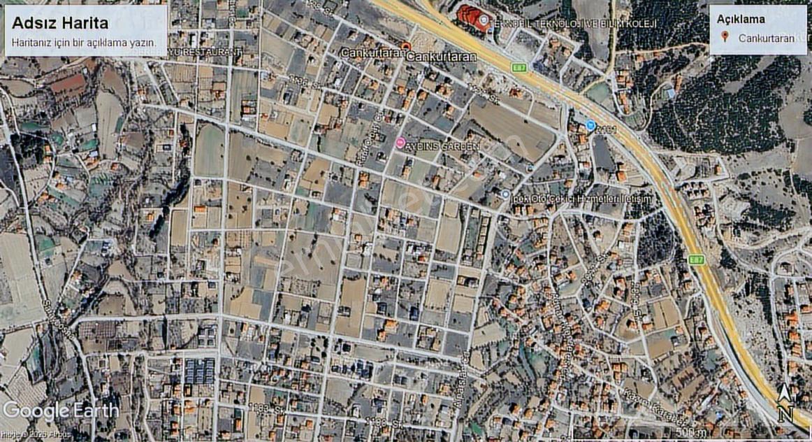 Arevtürk'den Cankurtaran'da Satılık 630 M2 Villalık Arsa - Görsel 4