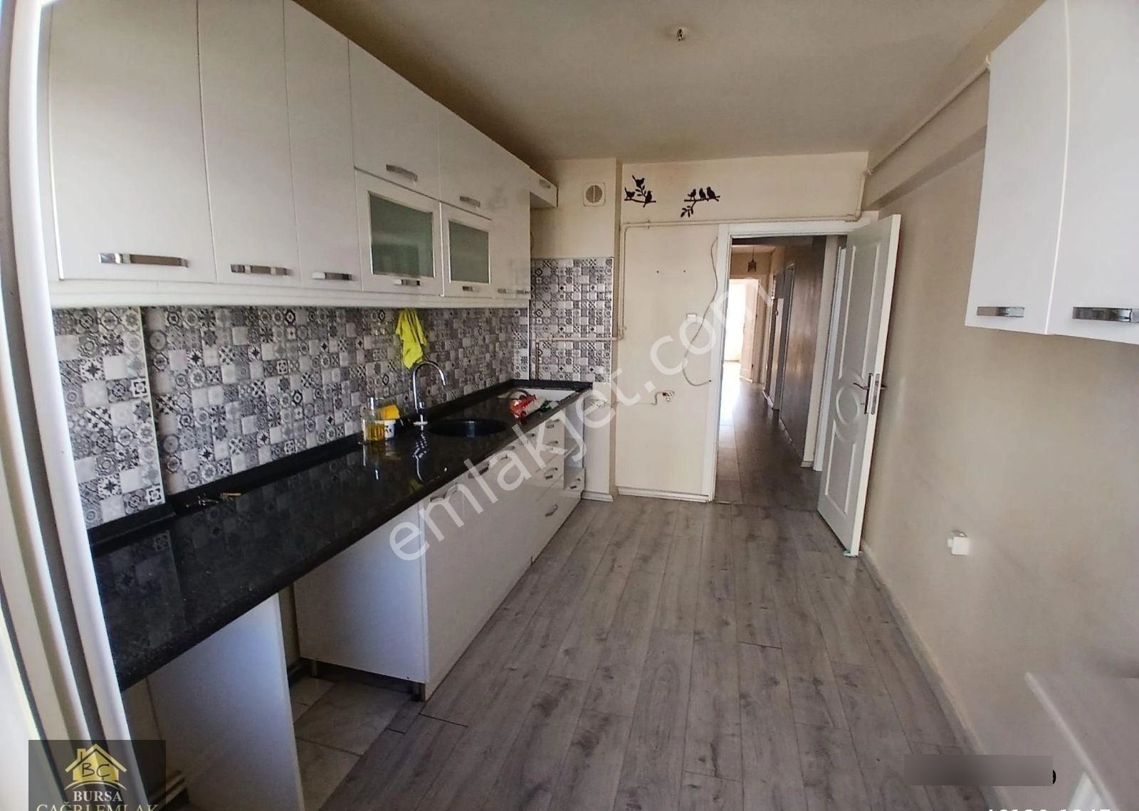 Bursa Yıldırım Namazgah Ta Arakat Asansörlü Kombili 3+1 Daire - Görsel 13