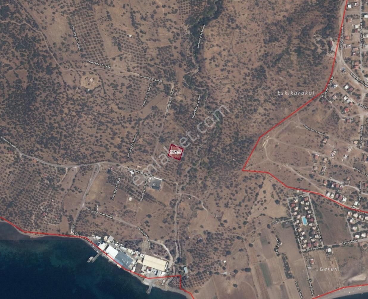 Doğanın İçinde, Denize Yakın: Dikili Denizköyde Müstakil Parsel