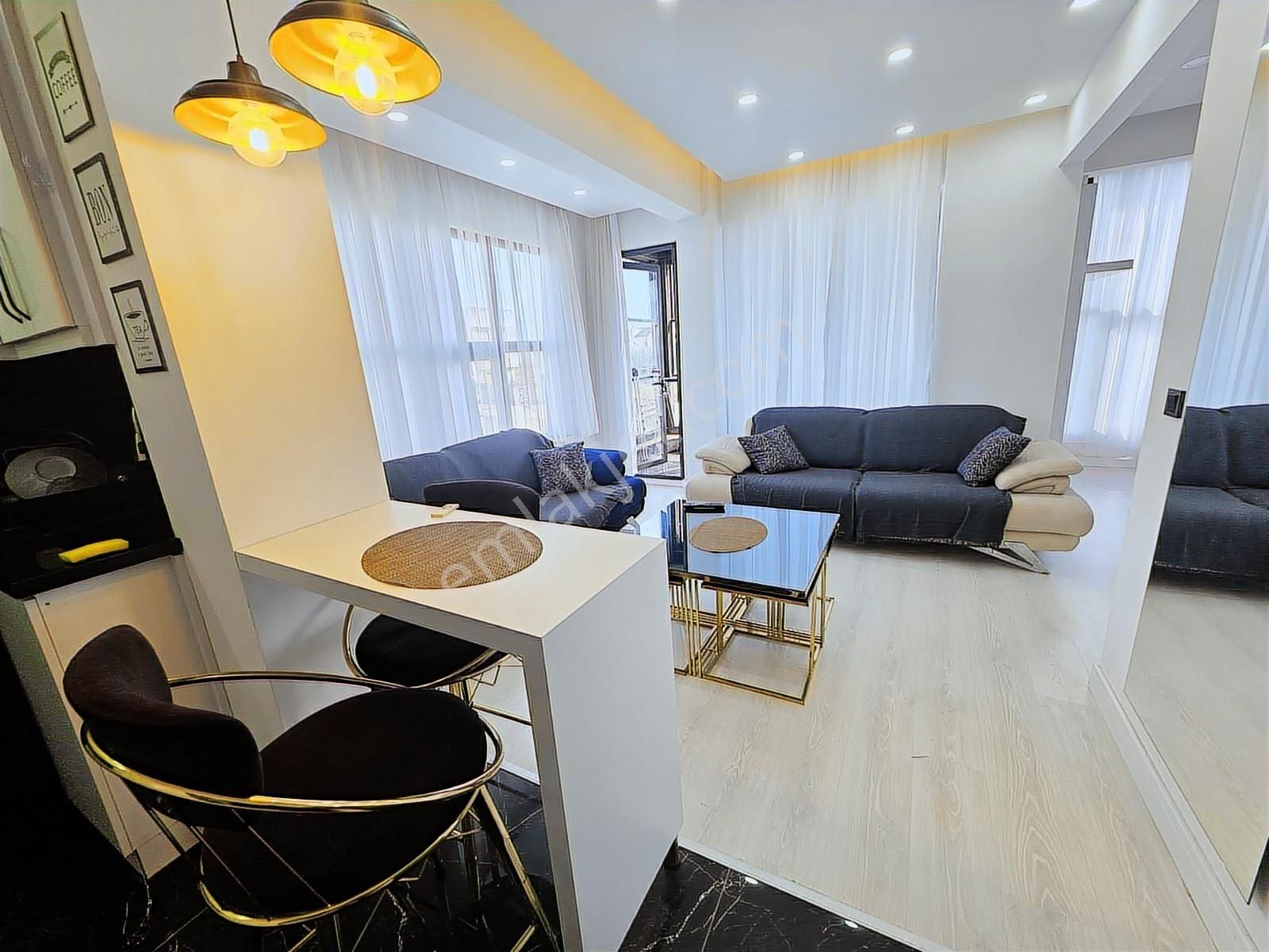 Güzeloba Da Turizm Yoluna Yakın Eşyalı Kiralık 1+1 Daire - Görsel 7