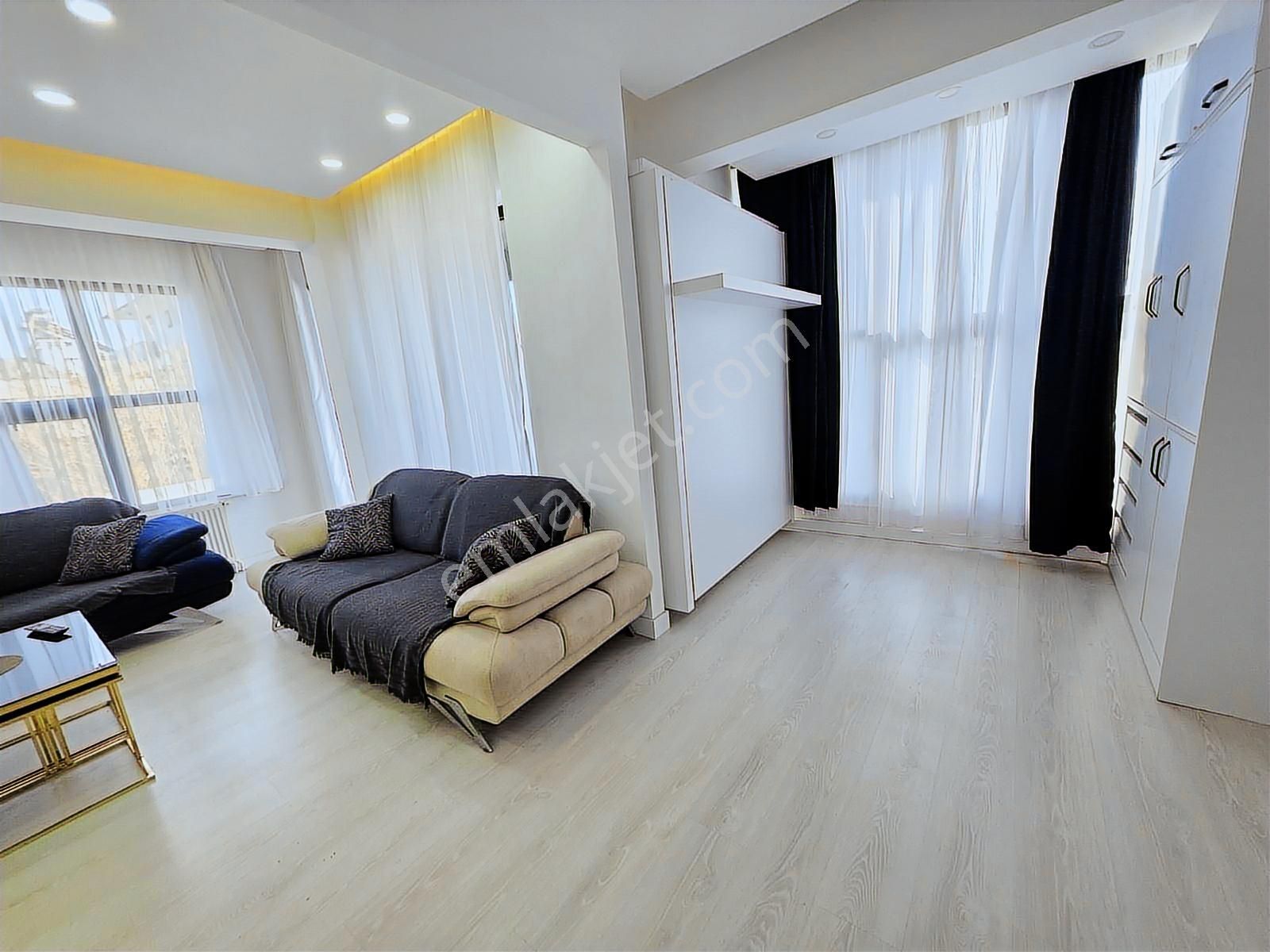 Güzeloba Da Turizm Yoluna Yakın Eşyalı Kiralık 1+1 Daire - Görsel 2