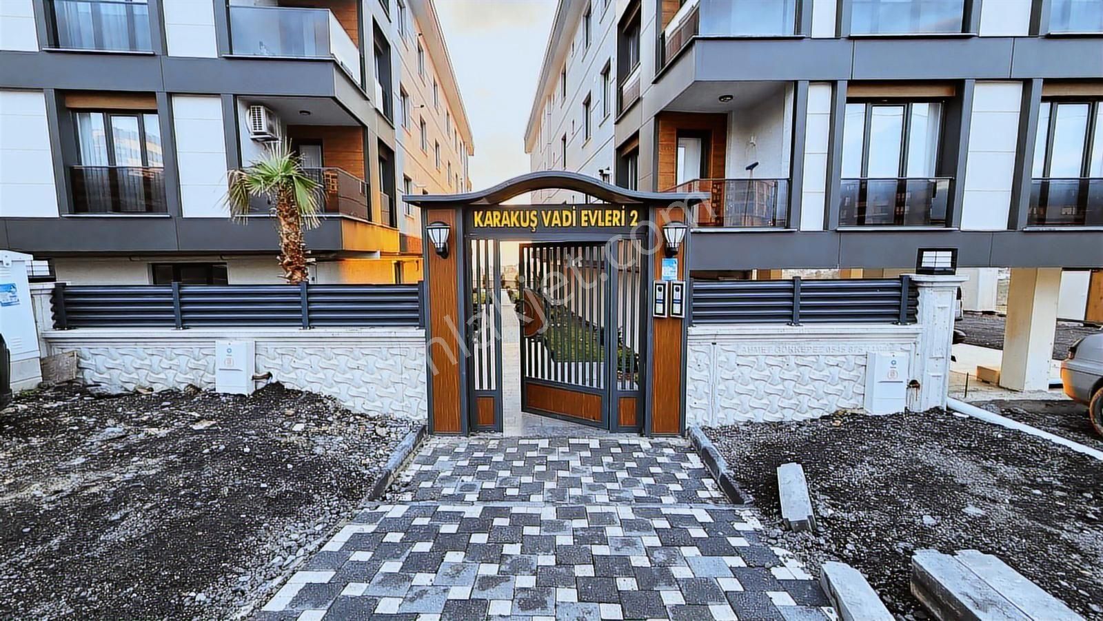 Karakuş Vadi Evleri Sıfır Lüks 2+1 Bahçe Katı Kiralık Daire