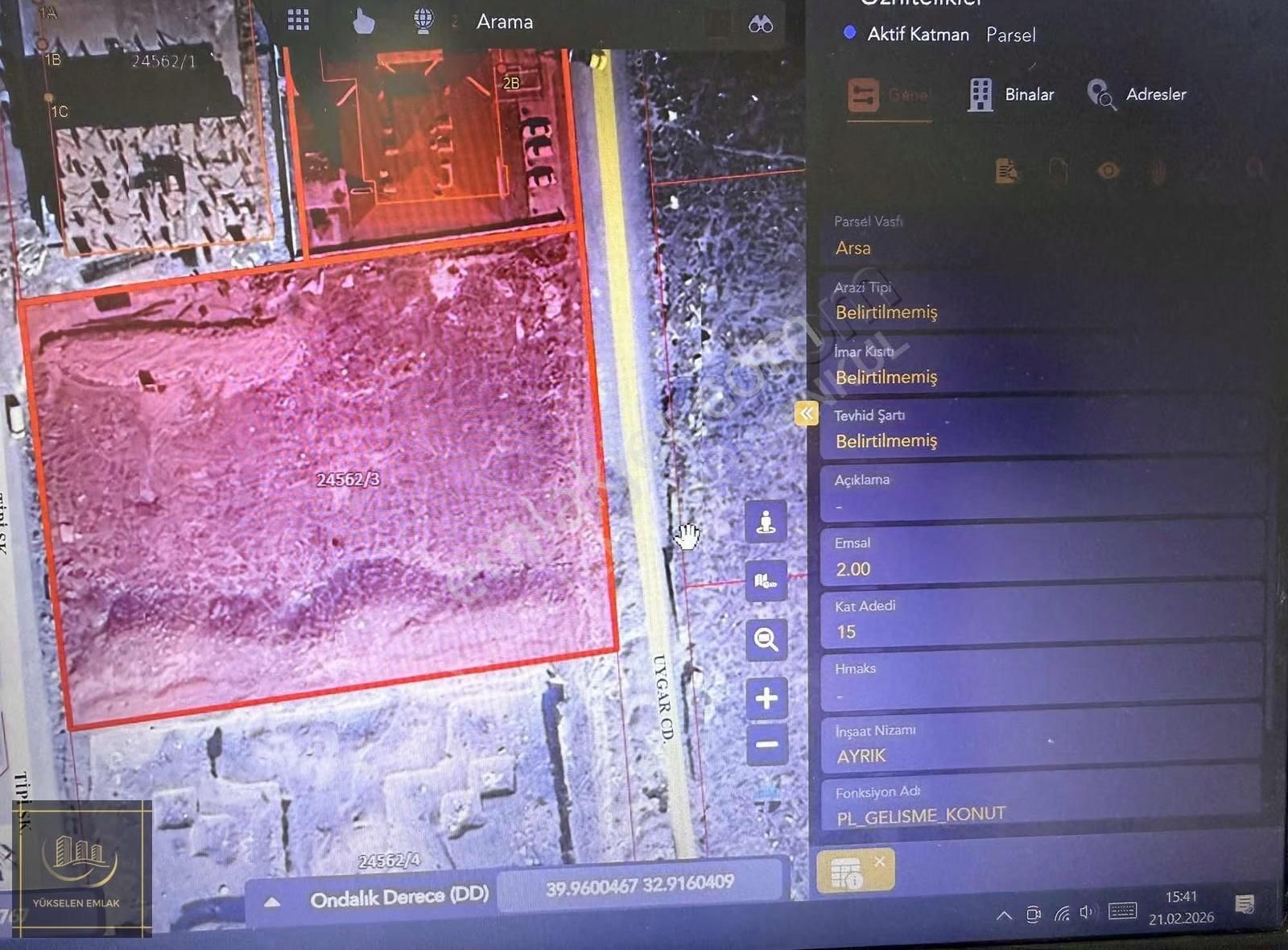 Önder Mahallesinde Yüksek Kat Konut İmarlı 128 M2 Satılık Arsa - Görsel 7