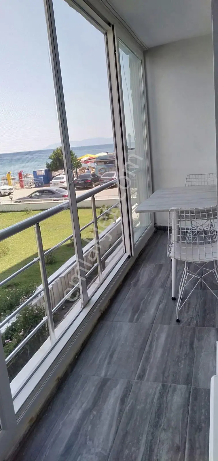 Sarımsaklı Plajına 10 Adım Mesafede Kiralık Daire