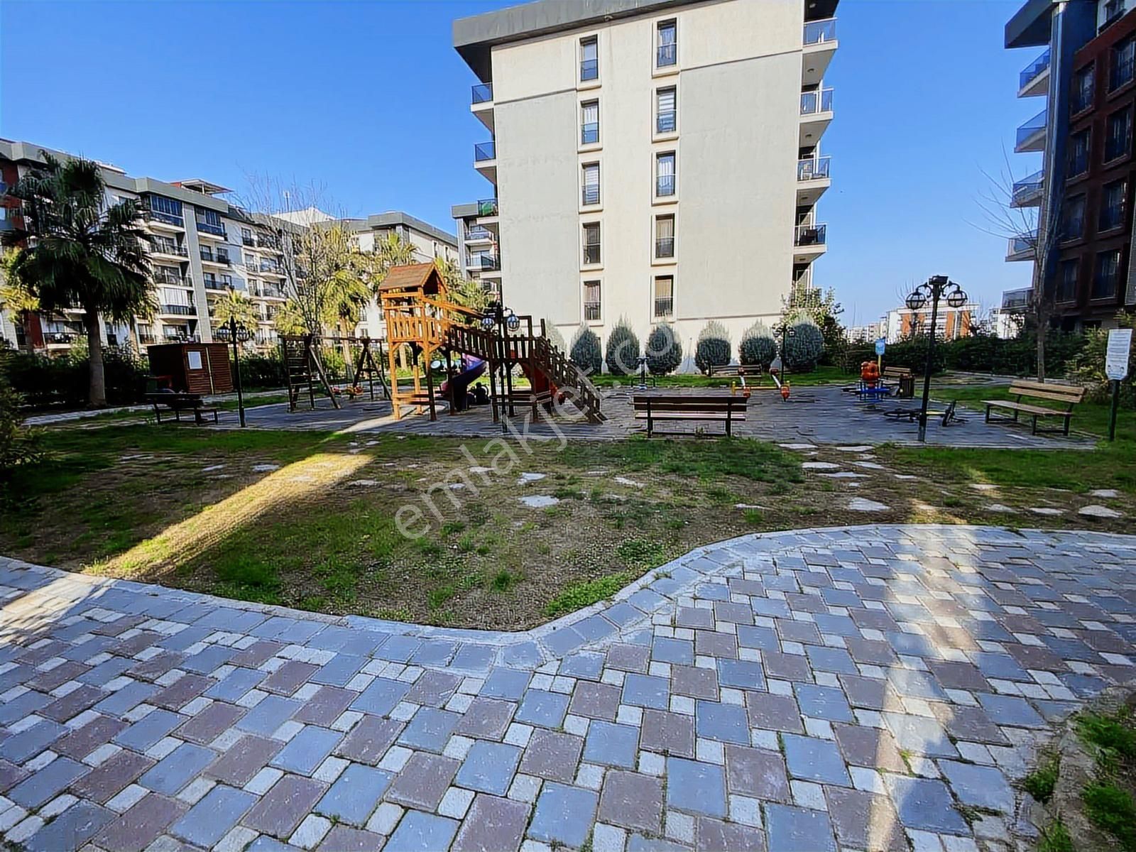 Torbalı Yedieylül Mah Havuzlu Sitede Kiralık 2+1 Bahçe Katı - Görsel 3