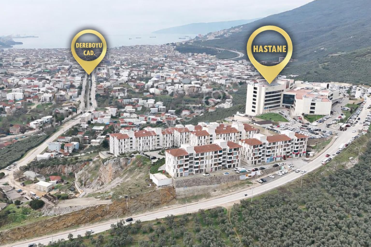 C21 Cius; Hastane Toki De Asansörlü 2+1 Ara Kat Kiralık Daire - Görsel 2