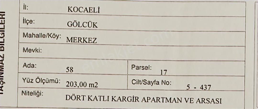Lidya'dan Gölcük Mrkz'de Yüksek Kira Getirili Satılık Bina &arsa - Görsel 7