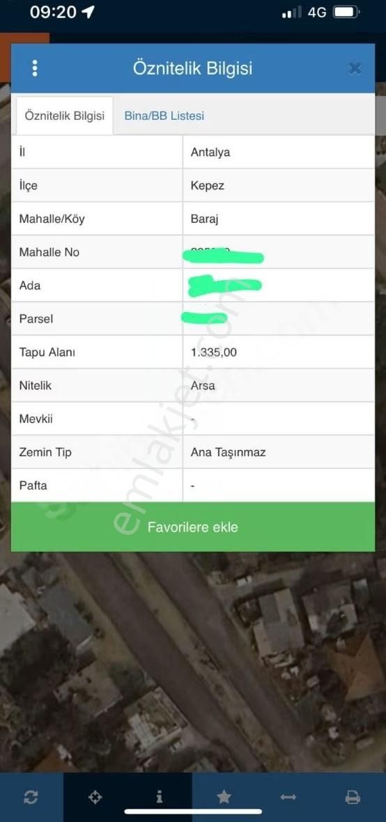 Barajda Müstakil Ev 217 M2 Hisseli Satilik