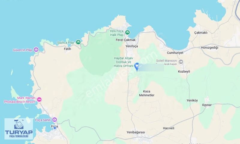 Turyap'tan Yenifoça Arsavev'de Satılık Arsa - Görsel 2