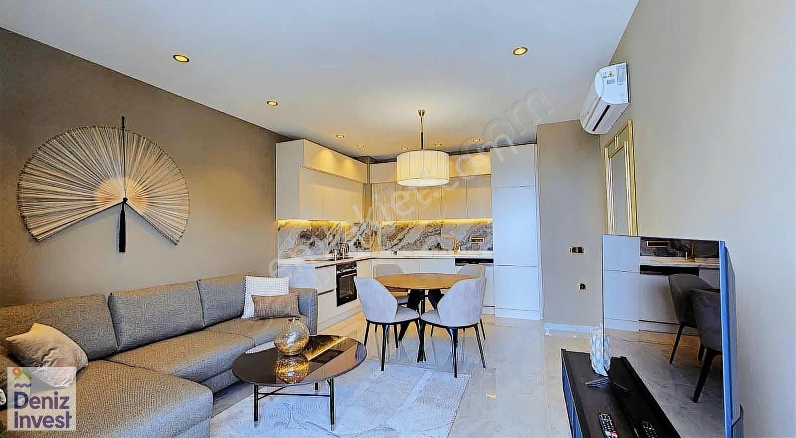 Alanya Tosmur Best Home 45 1+1:65m2 Eşyalı Kiralık Daire - Görsel 32