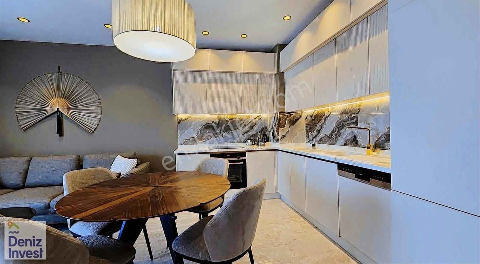 Alanya Tosmur Best Home 45 1+1:65m2 Eşyalı Kiralık Daire - Görsel 19