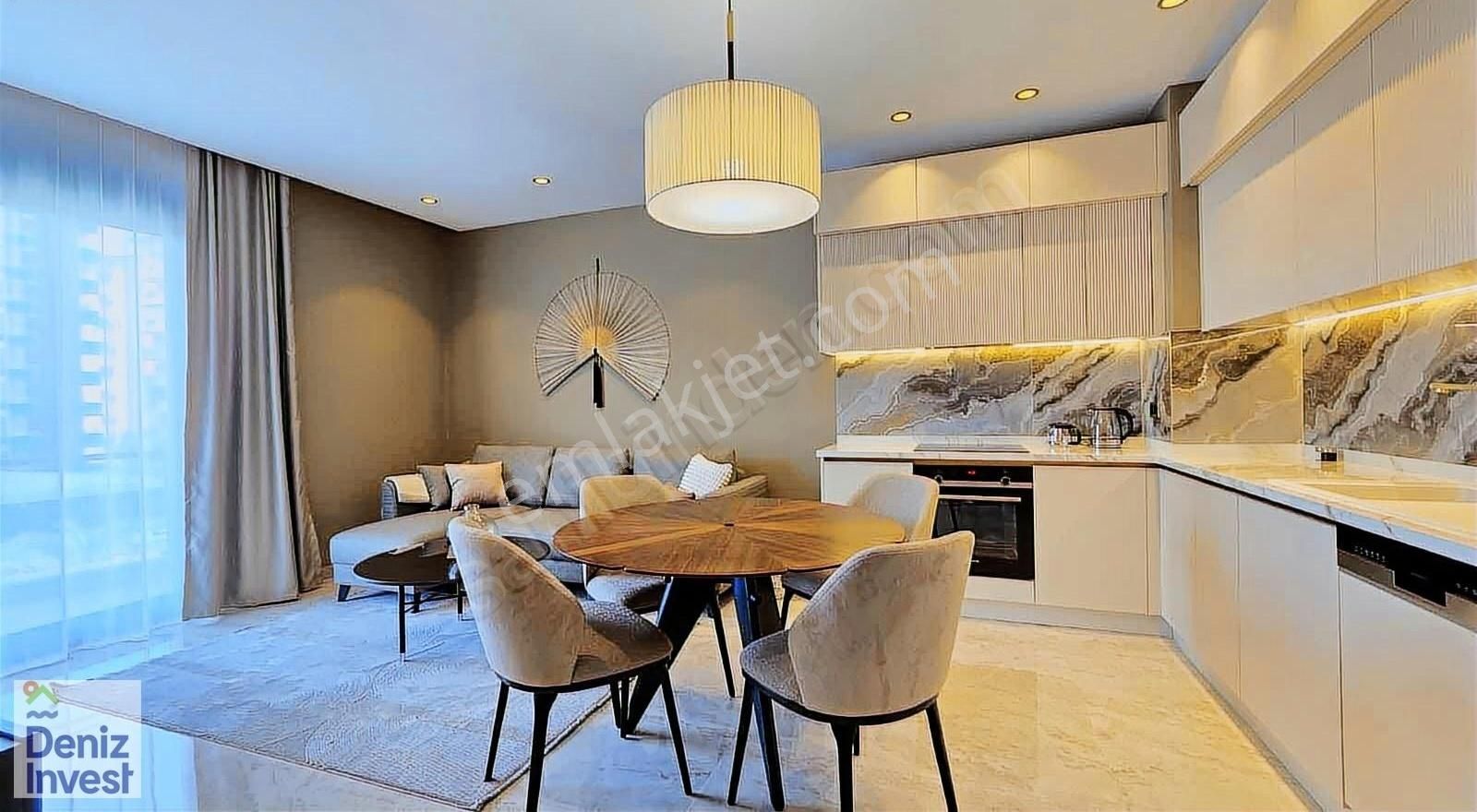 Alanya Tosmur Best Home 45 1+1:65m2 Eşyalı Kiralık Daire - Görsel 23