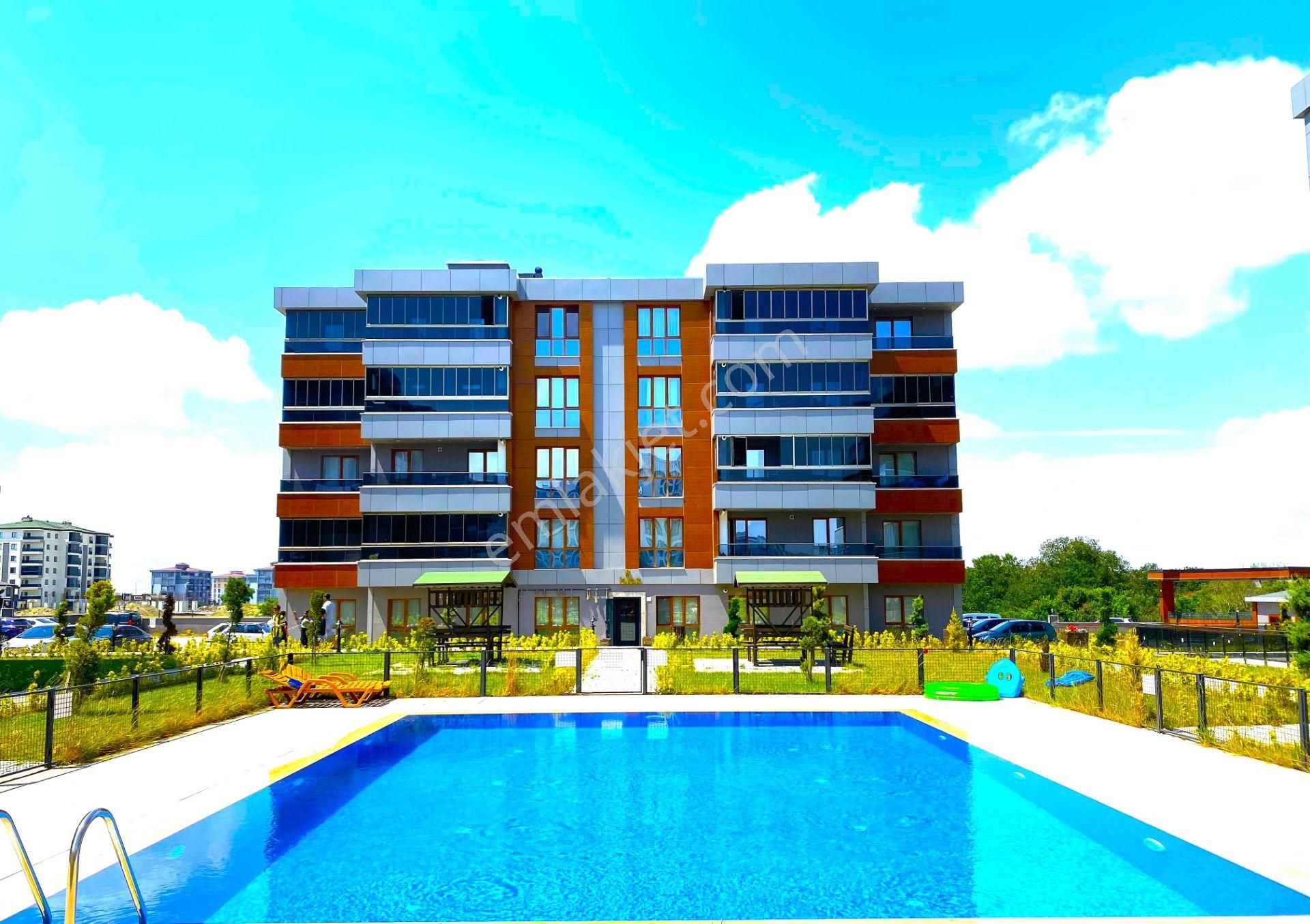 **eryıldız İnşaat**kendi Mülkümüz!**araç-daire-arsa Takaslı Ful+ful Ultra Lüks 3+1 Havuz Cephe - Görsel 4