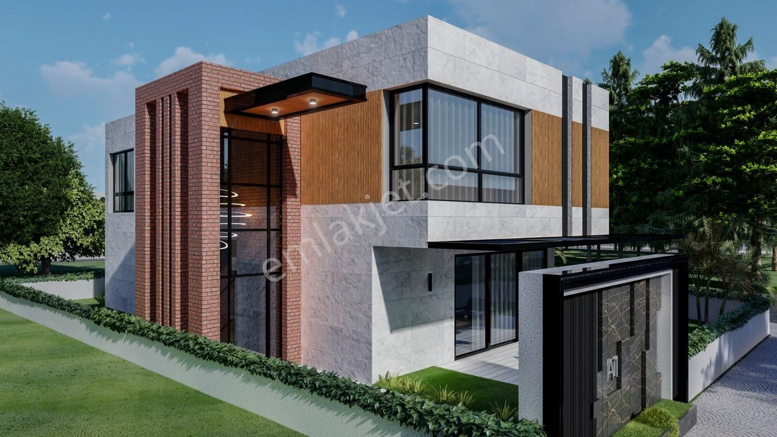 Denizli Hallaçlar Da 4+1 250 M2 Önü Yeşil Alan Park Cepheli Havuzlu Natamam Satılık Villa - Görsel 5