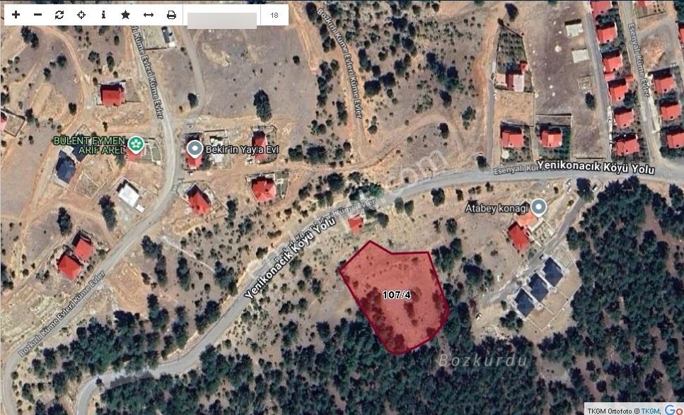 Pozantı Yenikonacıkta 1.032m2 Tek Tapulu İmarlı Satılık Son3 Gün - Görsel 31