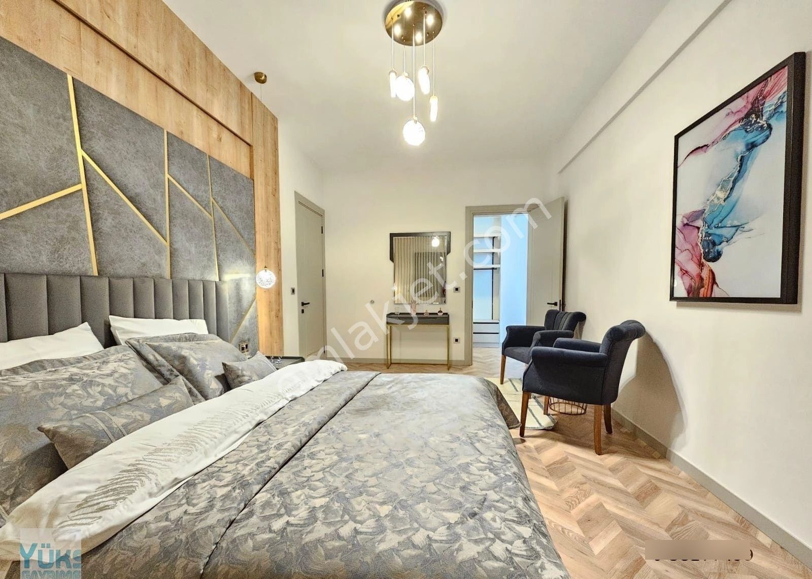 Denizli Yenişafak Ta 4+1 218 M2 Havuzlu Site İçinde Lüks Satılık Daireler - Görsel 7