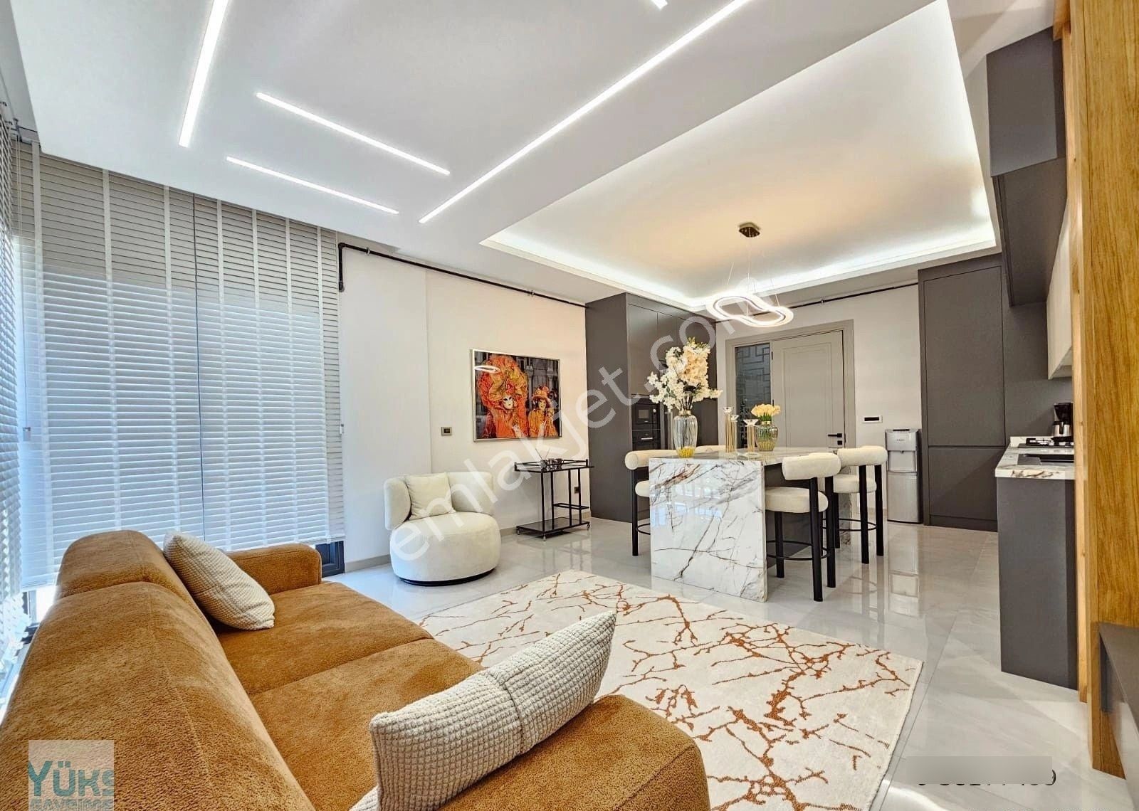 Denizli Yenişafak Ta 4+1 218 M2 Havuzlu Site İçinde Lüks Satılık Daireler - Görsel 26