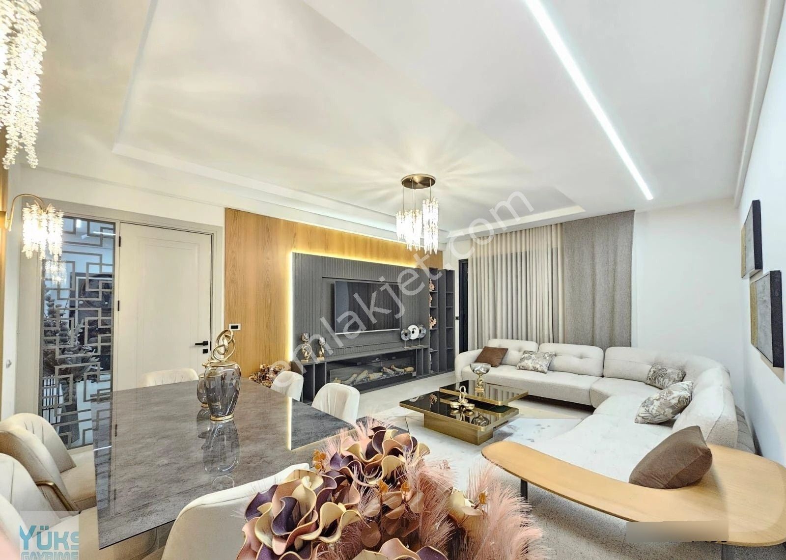 Denizli Yenişafak Ta 4+1 218 M2 Havuzlu Site İçinde Lüks Satılık Daireler - Görsel 24
