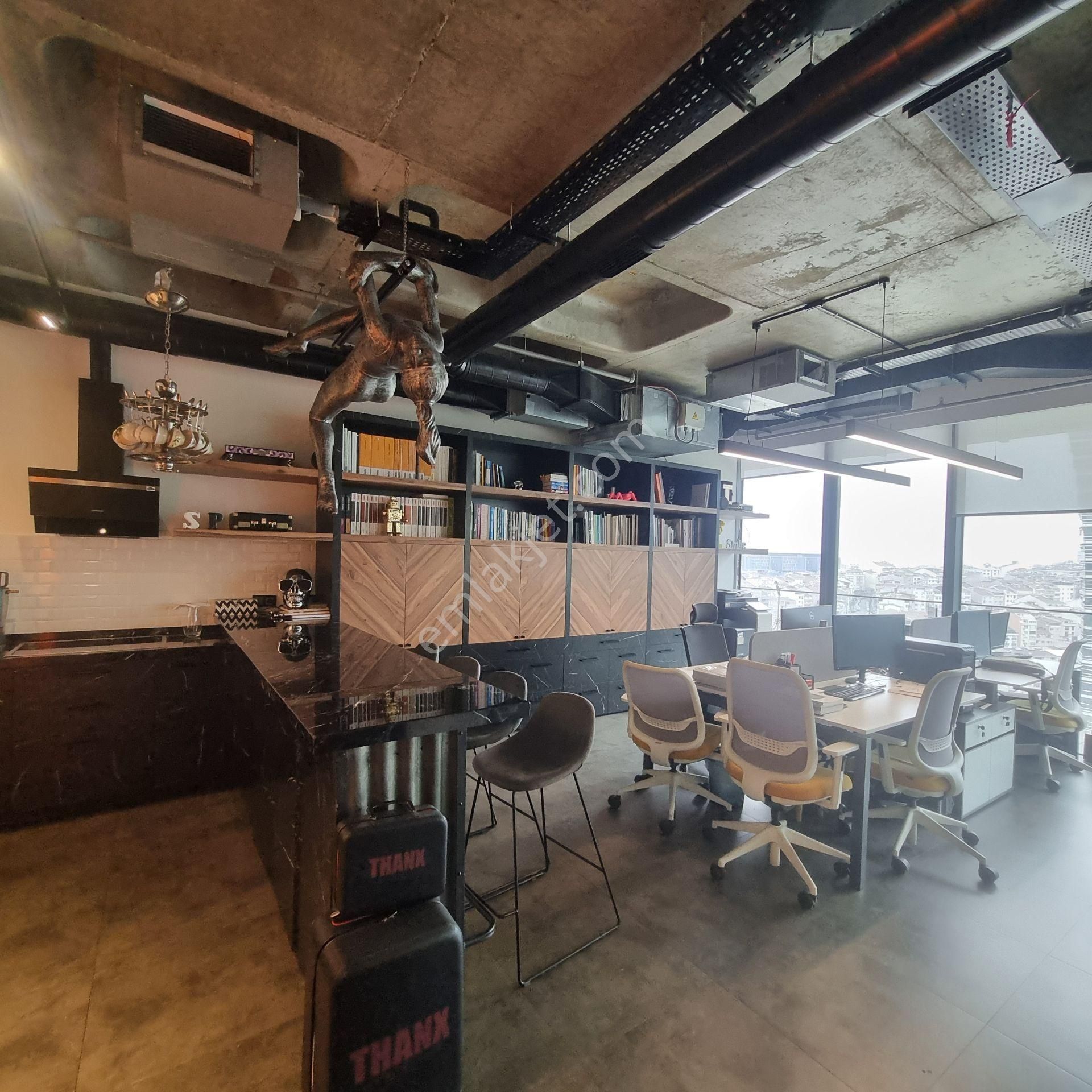 Now Bomonti'de 207 M2 Eşyalı - Teraslı Kiralık Ofis - Görsel 17