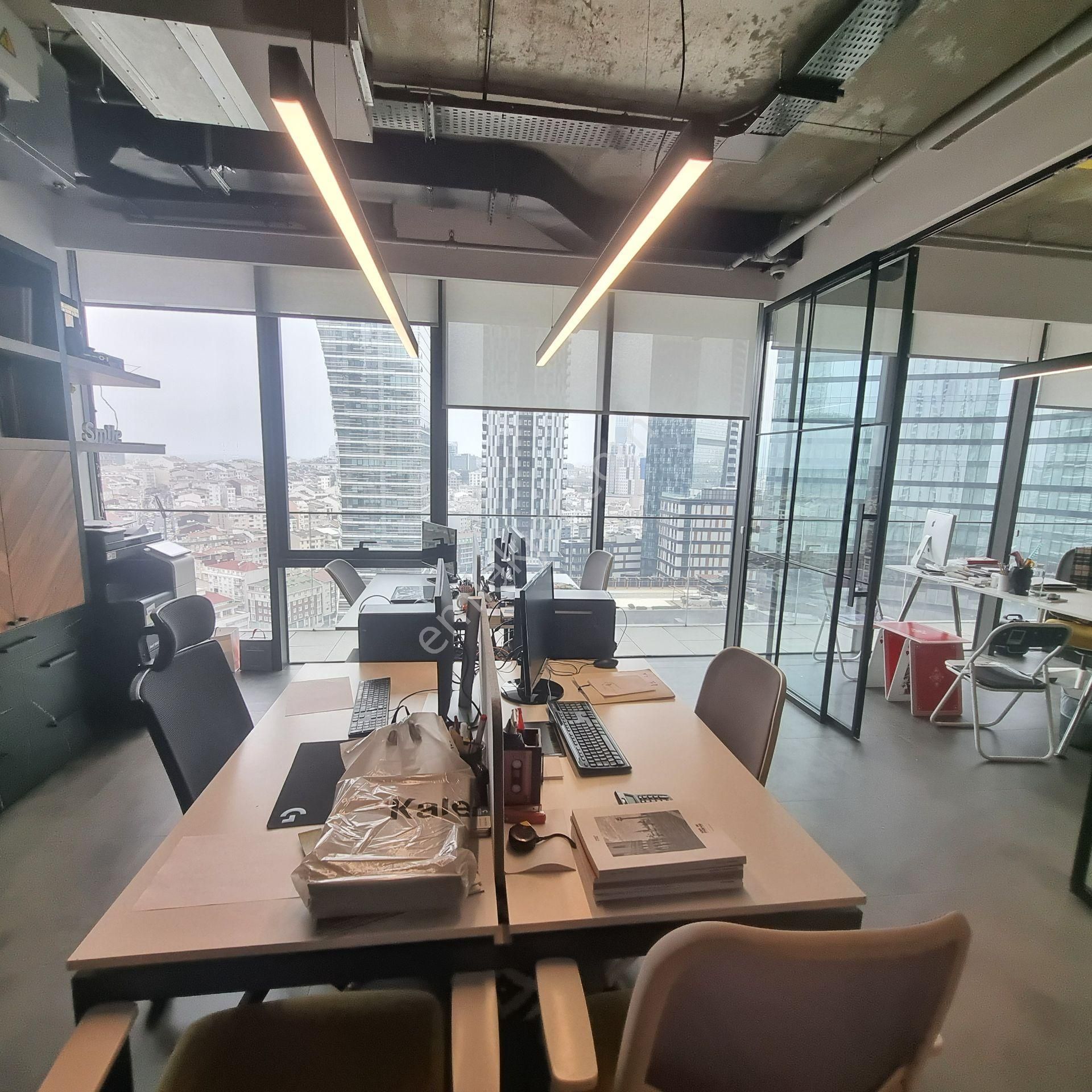 Now Bomonti'de 207 M2 Eşyalı - Teraslı Kiralık Ofis - Görsel 28