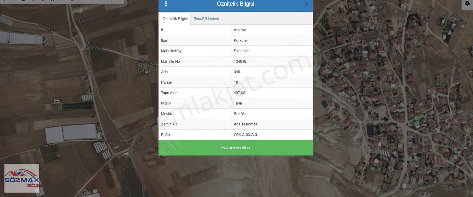 Yerleşime Yakın Yatırımlık Tek Tapu Tarla - Görsel 2