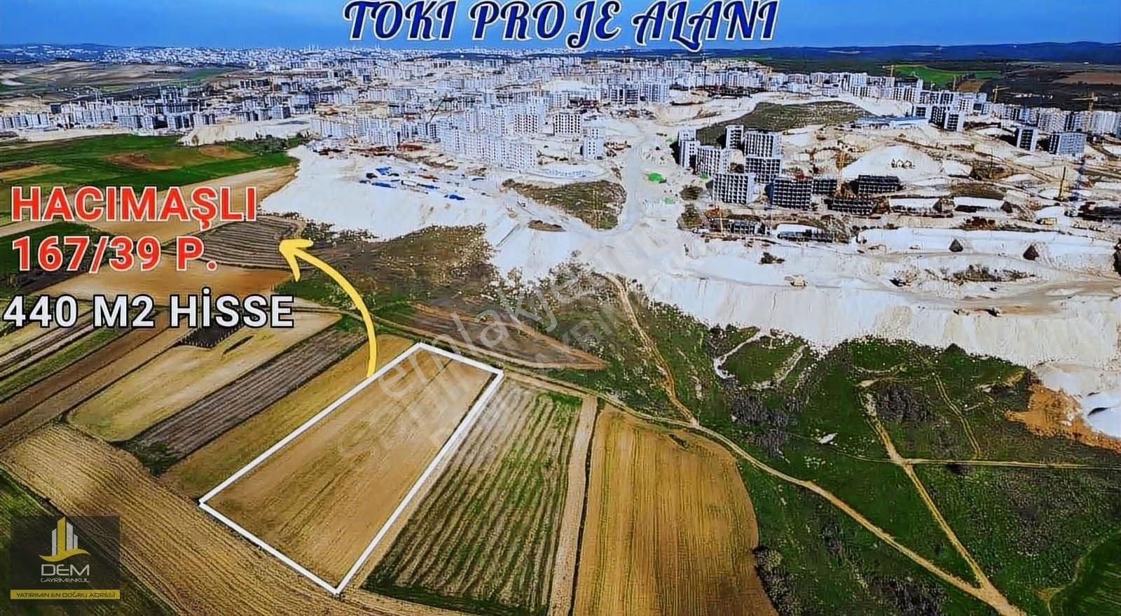 Hacımaşlı'da Yenişehir'e Komşu Köprü Manzaralı 440 M² Arsa Z+5 K - Görsel 5