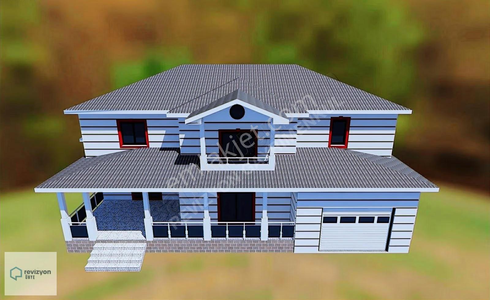 Revizyon'dan_villa Ruhsatı_alınmış Projeli**müstakil** Deniz 1km - Görsel 12