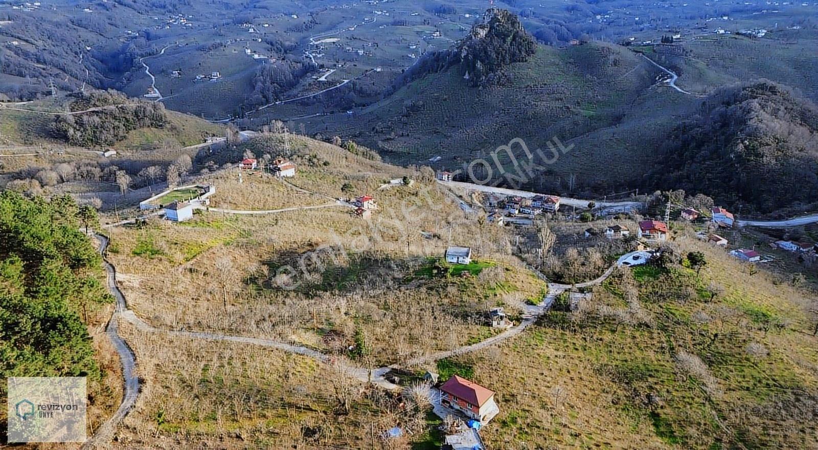 Revizyon Ünye Çatalpınar'da, Kale Manzaralı Satılık 1890 M² Arsa - Görsel 9
