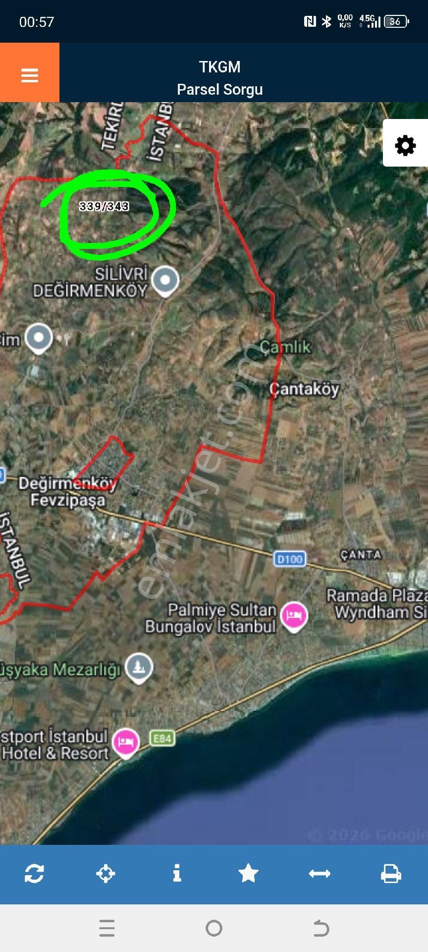 My Ekipdenistanbul Silivri Değirmenköyde Satılık Değerli Yatırımlık Arazi - Görsel 13