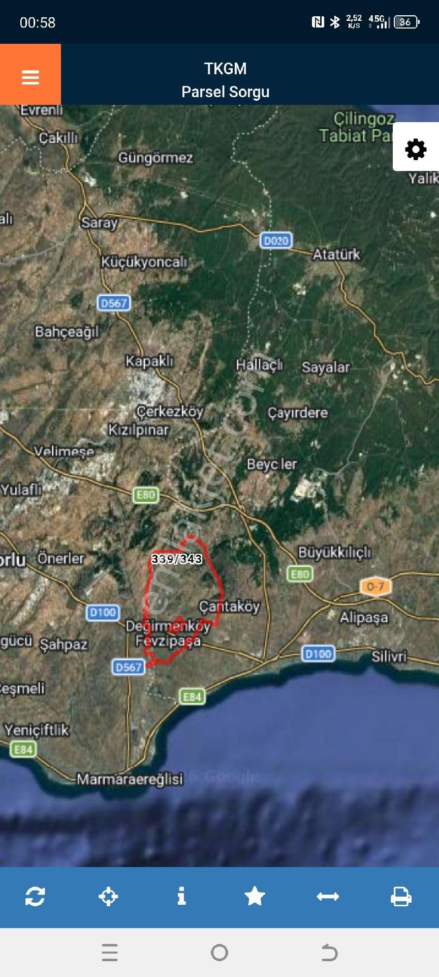 My Ekipdenistanbul Silivri Değirmenköyde Satılık Değerli Yatırımlık Arazi - Görsel 9