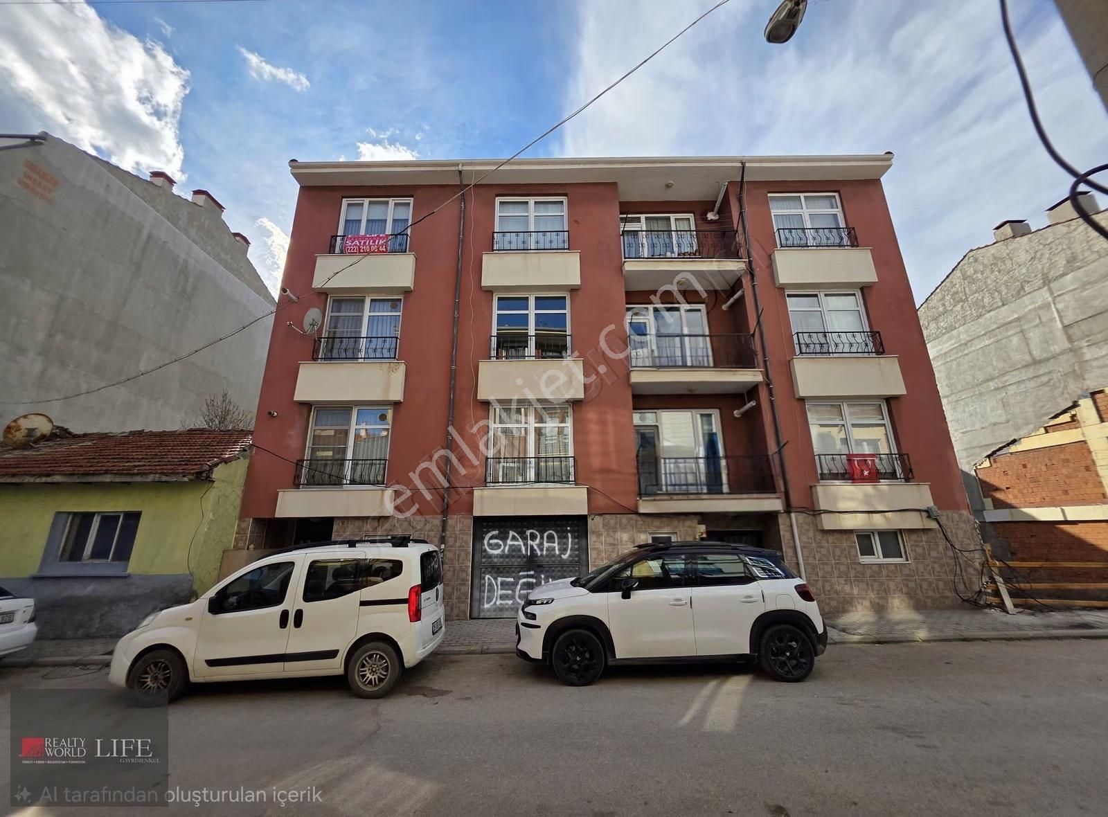 Rw Lıfe// Osmangazi Mh Kanlıkavak Parkı Yakını 3+1 Satılık Daire