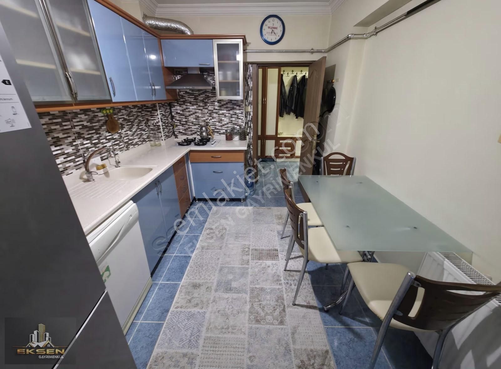 Eksen'den Site İçerisinde Ara Kat Manzaralı Güvenlikli 3+1 Daire - Görsel 18