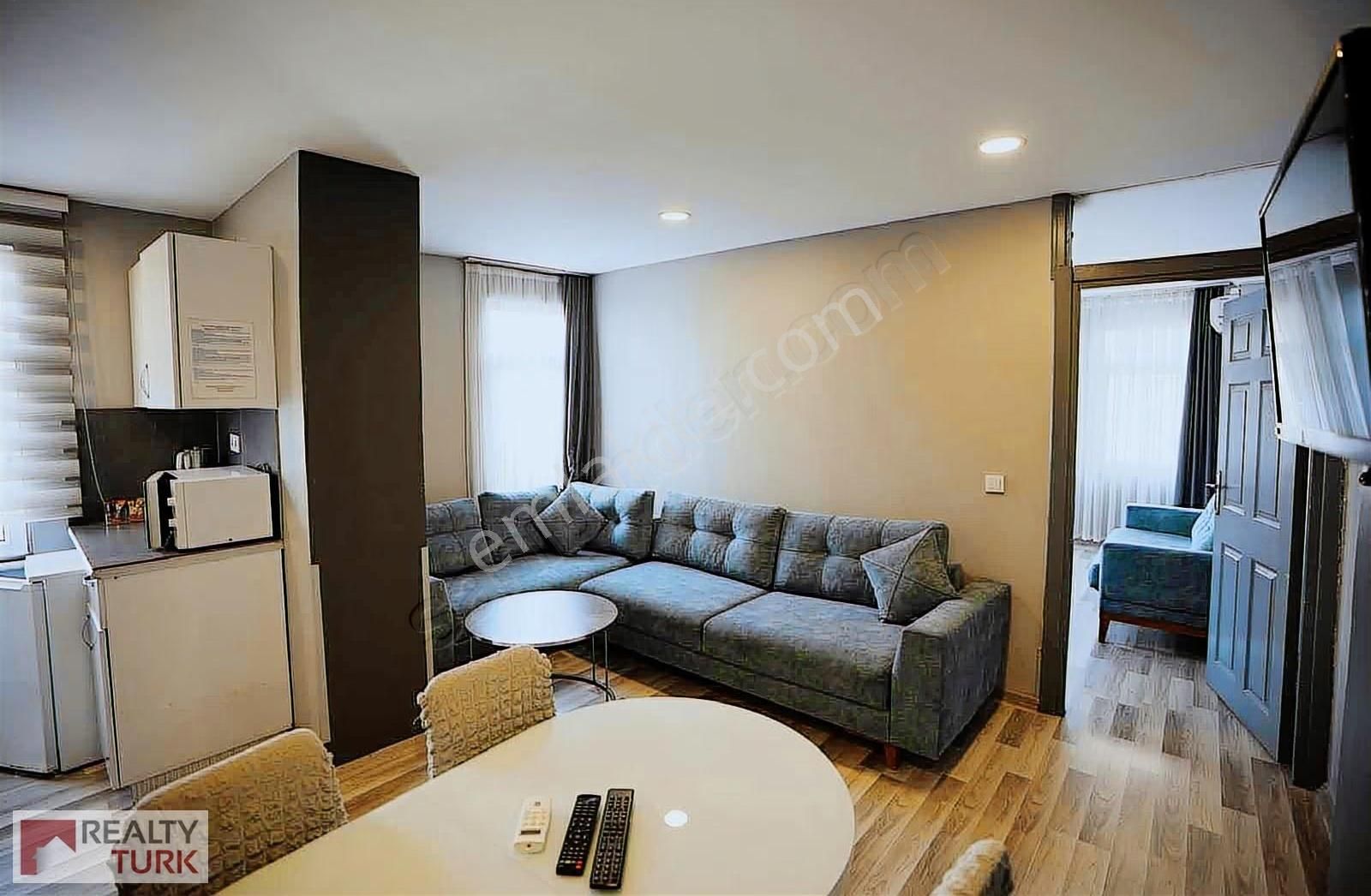 Taksim Meydan Full Eşyalı Güvenlikli 1+1 Daireler - Görsel 21