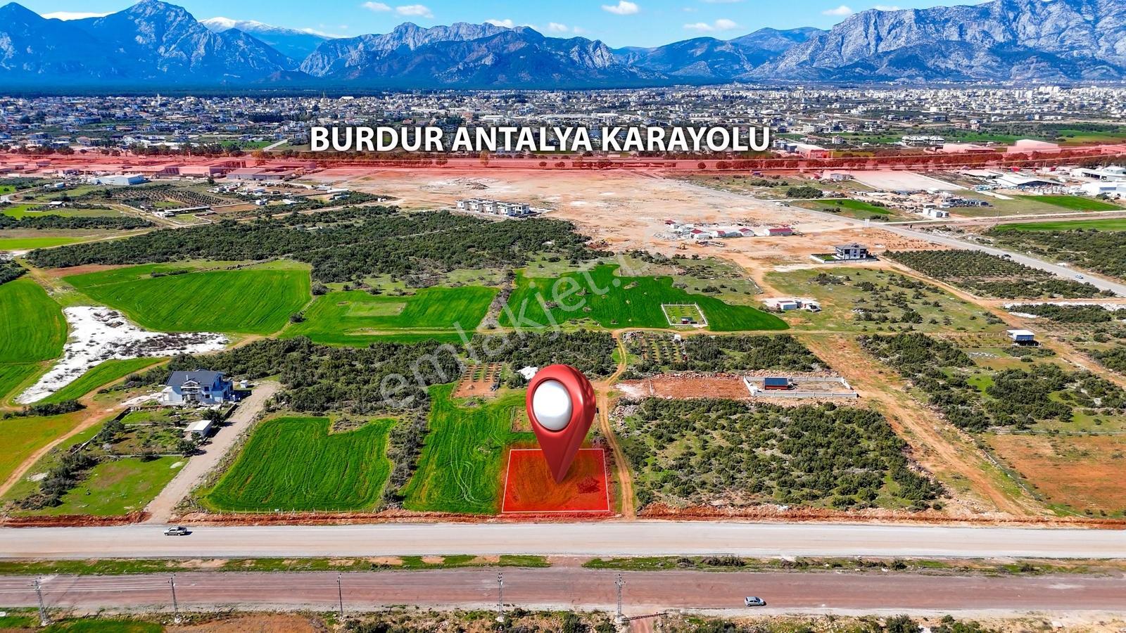 Döşemealtı Yeşilbayırda 45'lik Yola Cephe Satılık Köşe Arsa - Görsel 5