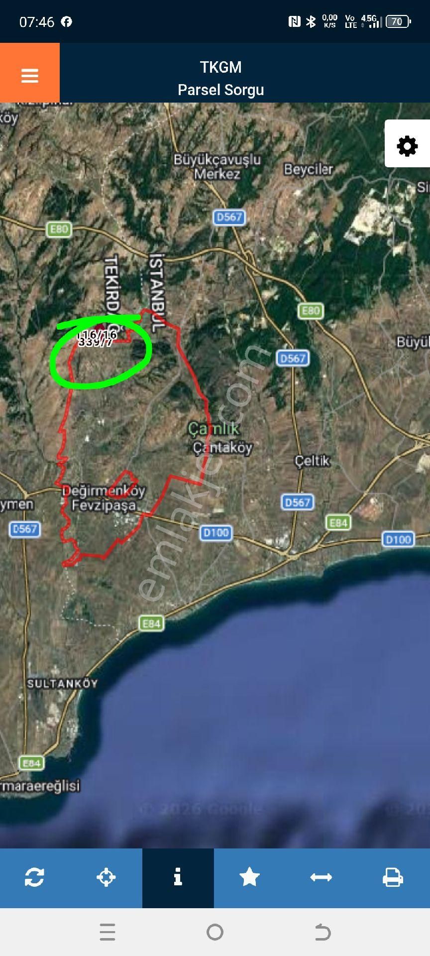 My Ekipdenistanbul Silivride Satılık Yola Cephe Arazş - Görsel 13