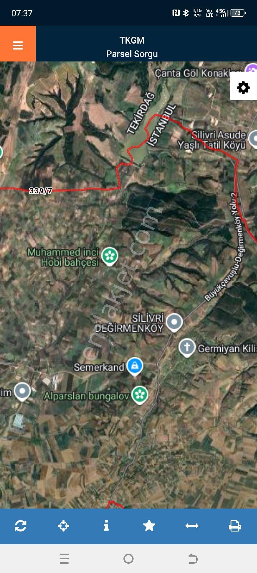 My Ekipdenistanbul Silivride Satılık Yola Cephe Arazş - Görsel 8