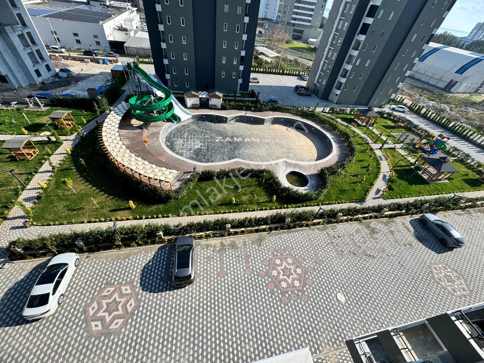 Bm"den Sıfır 1+1 Lüks Daire Aquaparklı-7/24güvenlik-sahile Yakın - Görsel 15