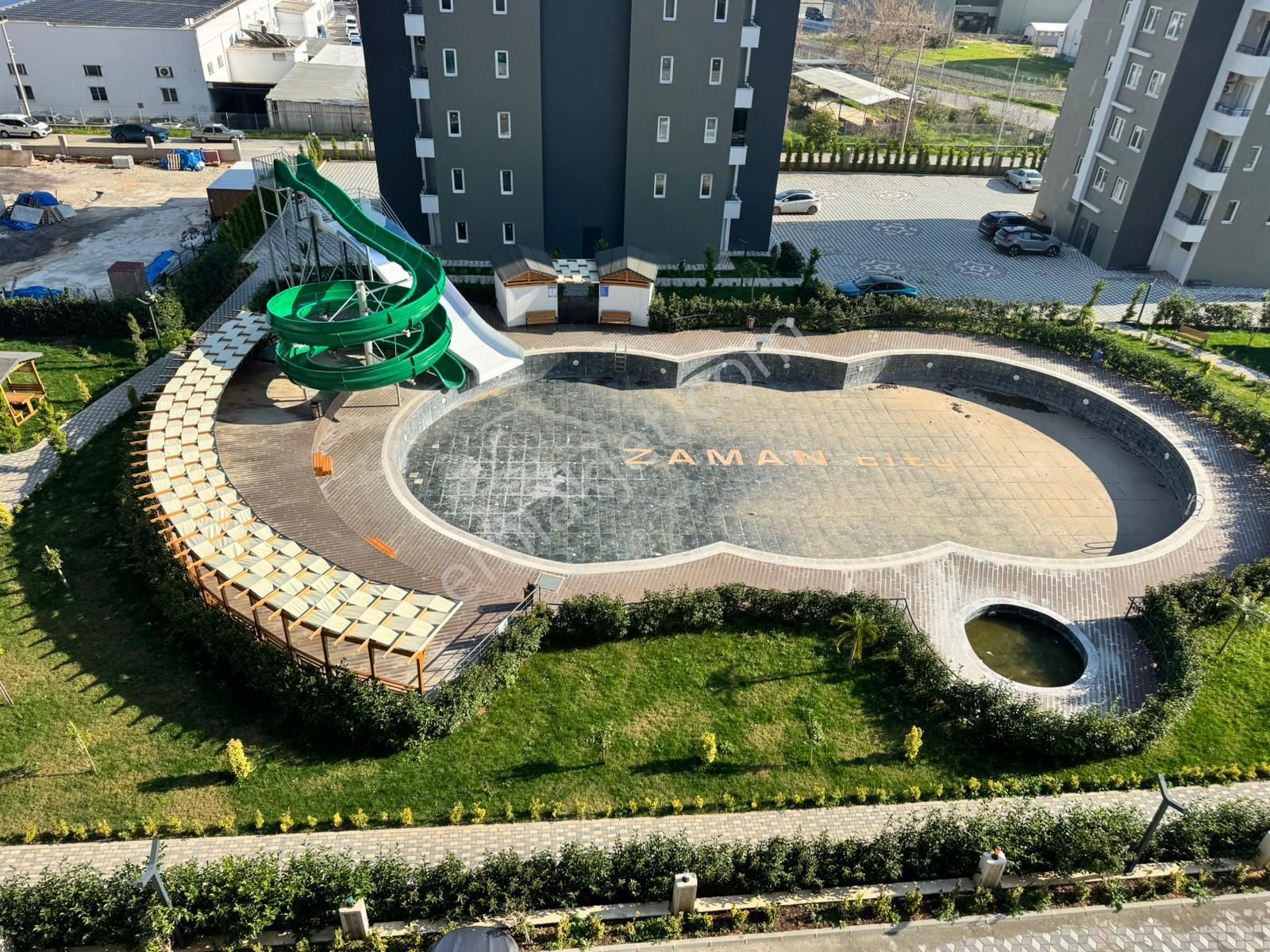 Bm"den Sıfır 1+1 Lüks Daire Aquaparklı-7/24güvenlik-sahile Yakın - Görsel 11