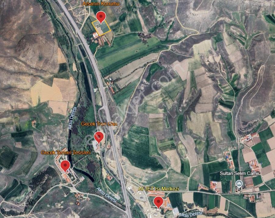 Termal Bölgede Kütahya Yolu'na Yakın Satılık 937m² Arsa Hissesi - Görsel 7