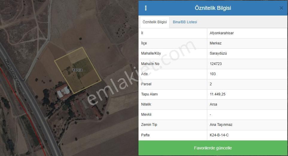 Termal Bölgede Kütahya Yolu'na Yakın Satılık 937m² Arsa Hissesi - Görsel 6